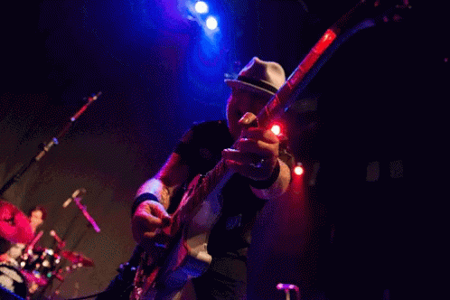 Finny Mcconnell The Mahones GIF - Finny Mcconnell The Mahones Guitar GIFs