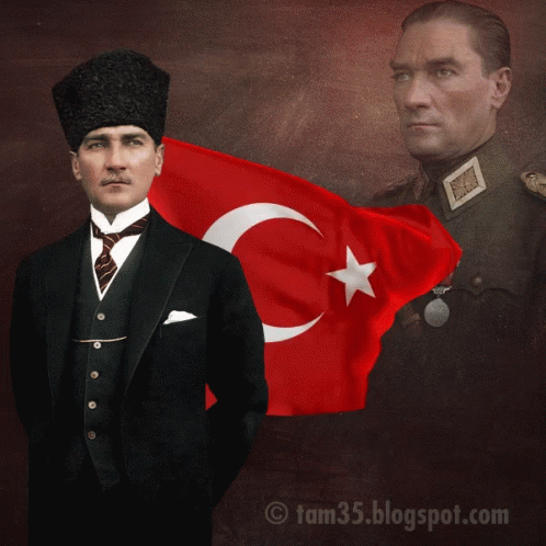 Ataturk Atatürk GIF - Ataturk Atatürk Bayrak GIFs