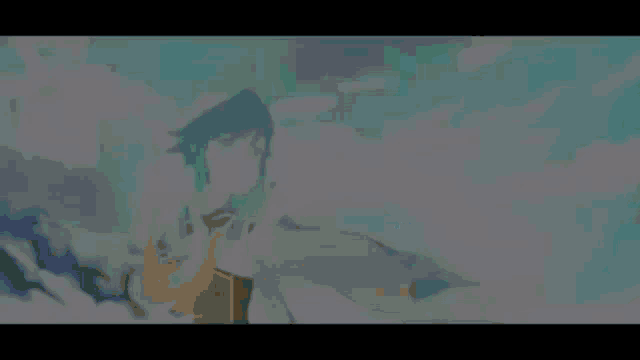 a cartoon character is flying through the air with his arms outstretched in a video game .