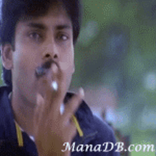 Pawan Kalyan Indian Film Actor GIF - Pawan Kalyan Indian Film Actor Blowing Smoke GIFs