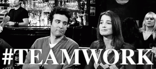 Teamwork GIF - Team Work Himym How I Met Your Mother GIFs