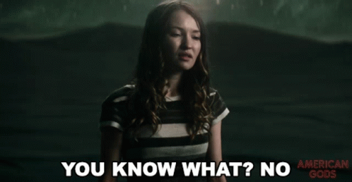 You Know What No Emily Browning GIF - You Know What No Emily Browning Laura Moon GIFs