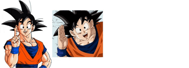 a picture of a cartoon character with a blue wristband on his wrist