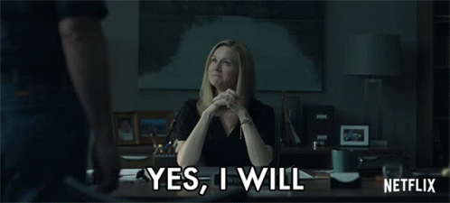 Yes I Will Laura Linney GIF - Yes I Will Laura Linney Wendy Byrde GIFs