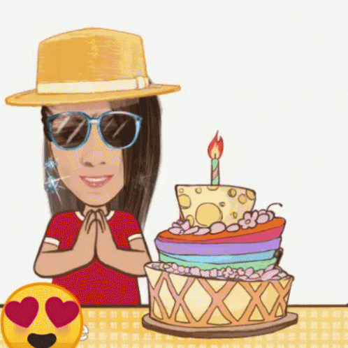 Happy Birthday Blow Cake GIF - Happy Birthday Blow Cake Lehie GIFs