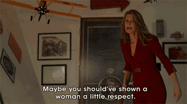 Maybe Woman GIF - Maybe Woman Little Respect GIFs