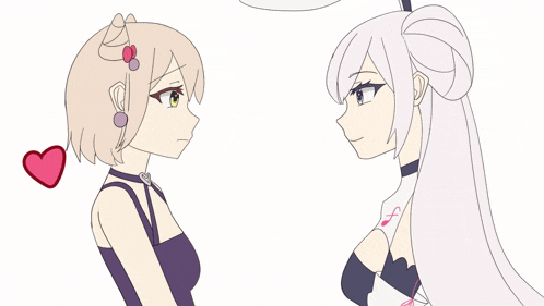 a drawing of two girls kissing with tape over their mouths