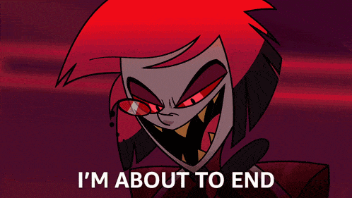 I'M About To End Your Life Alastor GIF - I'M About To End Your Life Alastor Hazbin Hotel GIFs