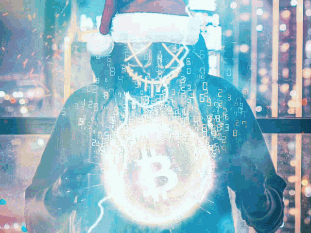 Bitcoin Santa GIF - Bitcoin Santa Ngu GIFs