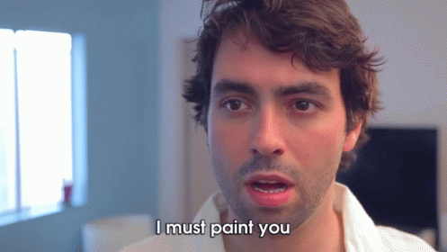 The Painter GIF - Paint Must Woman GIFs