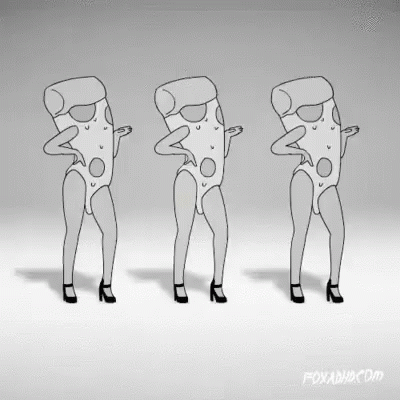 Single Ladies Pizza GIF - Single Ladies Pizza Dancing GIFs