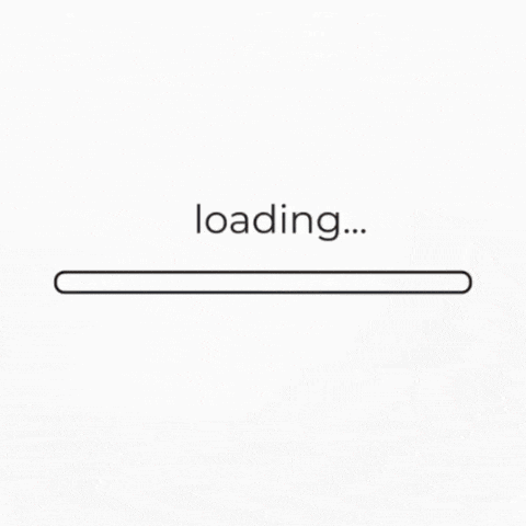 a loading bar with the words " i 'm deby loading " above it