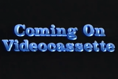 Coming On Videocassette Coming On Videocassette Logo GIF - Coming On Videocassette Coming On Videocassette Logo Vhs Logo GIFs