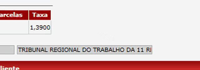 a computer screen shows a loading circle and the words tribunal regional do aguarede