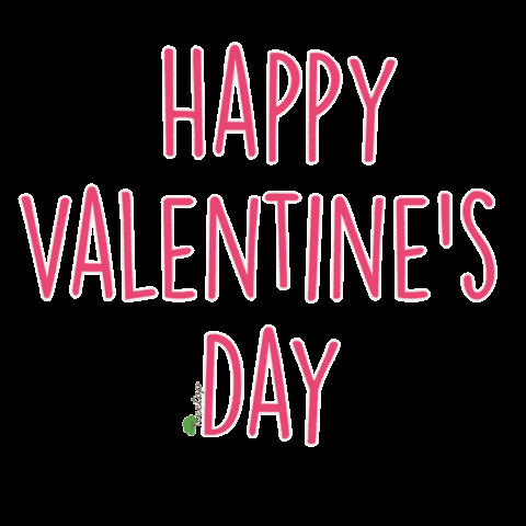 a valentine 's day greeting card with the words `` happy valentine 's day ''