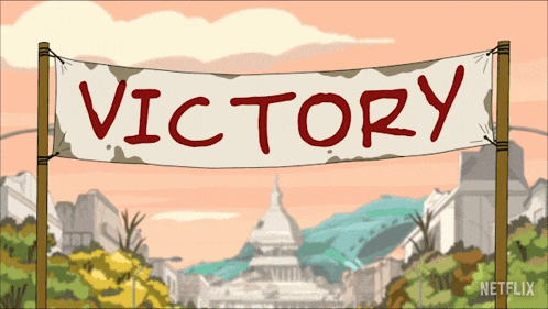 Victory Mulligan GIF - Victory Mulligan Victory Banner GIFs