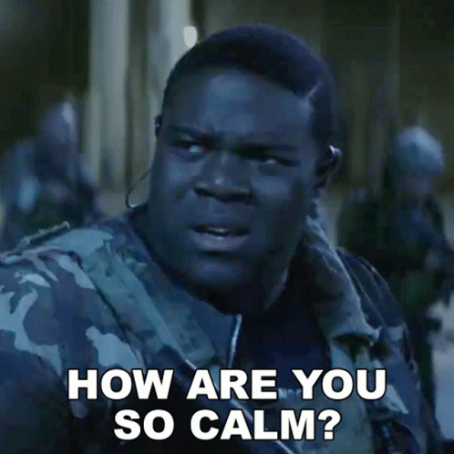 How Are You So Calm Charlie GIF - How Are You So Calm Charlie The Tomorrow War GIFs