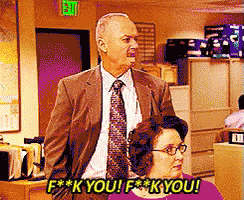 Creed The Office GIF - Creed The Office Fuck You GIFs