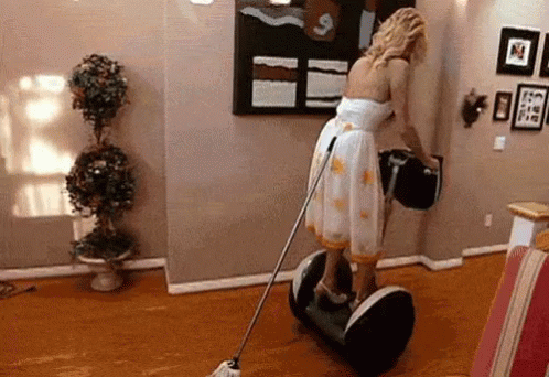 When You Trying To Clean But You Lazy GIF
