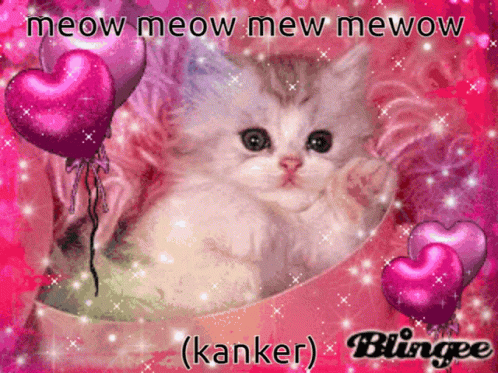 Kanker Kat Meow GIF - Kanker Kat Meow Mew GIFs