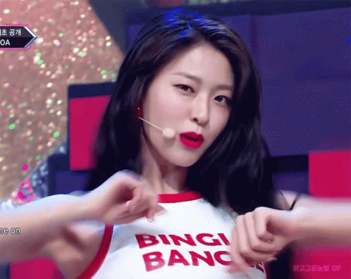 설현 춤 무대 빙글뱅글 에이오에이 GIF - Seolhyun Dance Dancing GIFs