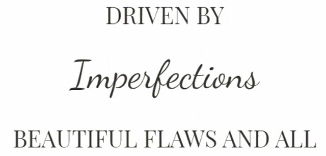 micheale eccleston 's book driven by imperfections beautiful flaws and all