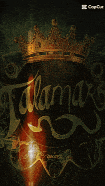 a picture of a crown with the word talamare on it