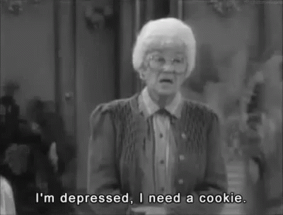 I Need A Cookie GIF - The Golden Girls Im Depressed I Need A Cookie GIFs