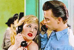 Johnny Depp Cry Baby GIF - Johnny Depp Cry Baby Talking On A Phone GIFs
