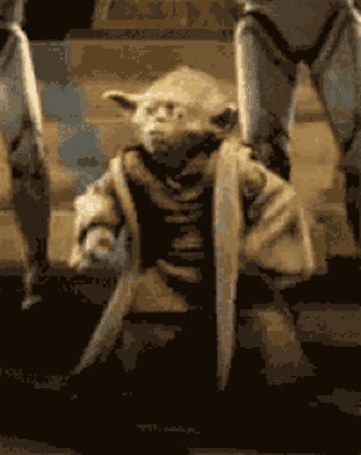 Dancing Yoda Get It Yoda GIF - Dancing Yoda Get It Yoda Dancing GIFs