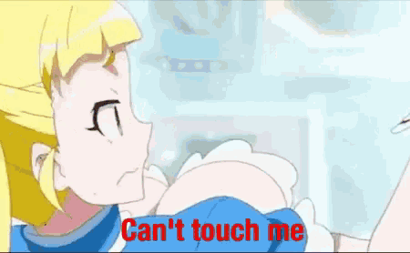 Cant Touch Me Anime GIF - Cant Touch Me Anime Dodge GIFs