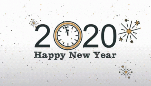 Happy New Year2020 Clock GIF - Happy New Year2020 Clock GIFs
