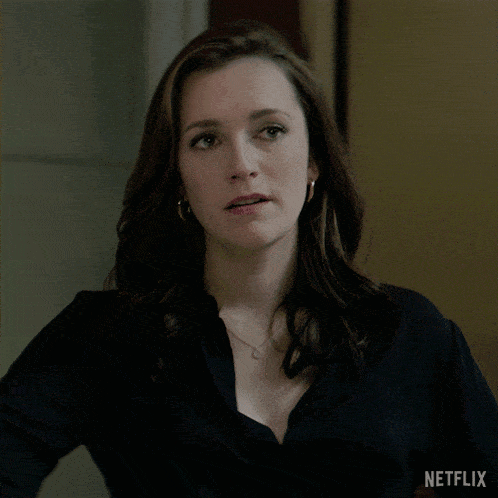 a woman says i do n't want that in a netflix ad