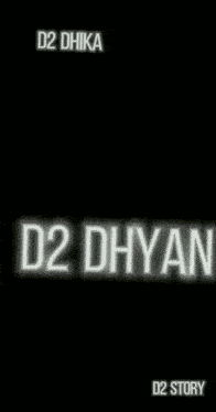 a close up of a woman 's face with the words d2 story on the bottom right