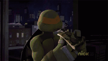 a cartoon of a fireball with the nick logo in the background
