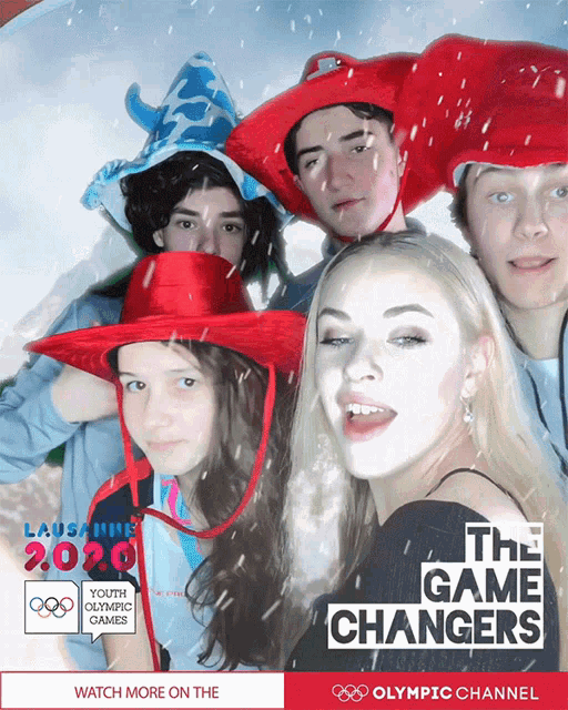 Muah Youth Olympic Games GIF - Muah Youth Olympic Games Pose GIFs