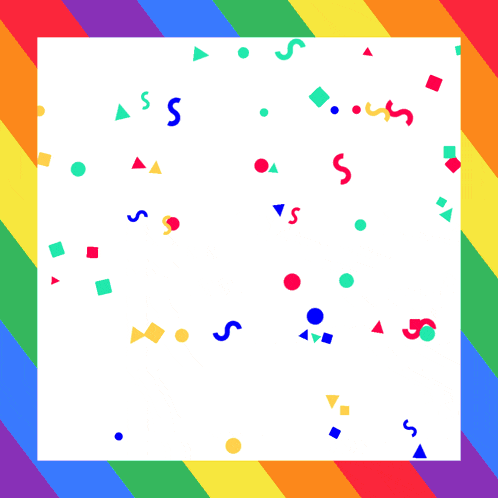 a happy new year 's eve greeting card with a colorful background