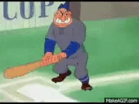 Bongbunny Baseball GIF - Bongbunny Baseball Hit It GIFs