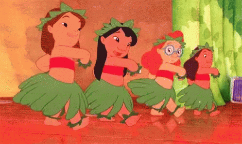 Hula Lilo Stitch GIF - Hula Lilo Stitch Hawain Dance GIFs