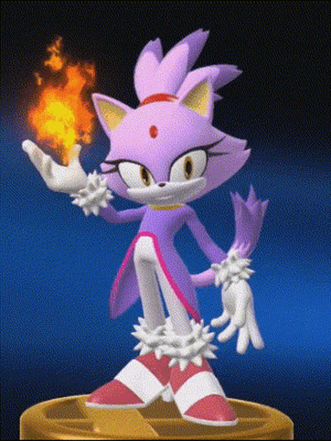 Blaze The Cat Blaze GIF - Blaze The Cat Blaze Fire GIFs