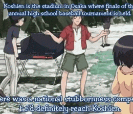 koshien is the stadium in osaka where finals of annual high school baseball tournament is held