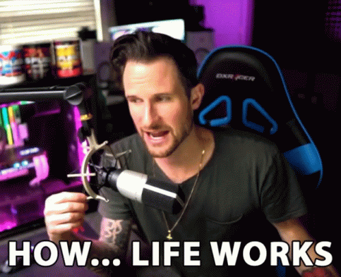 How Life Works Thats Life GIF - How Life Works Thats Life These Things Happen GIFs