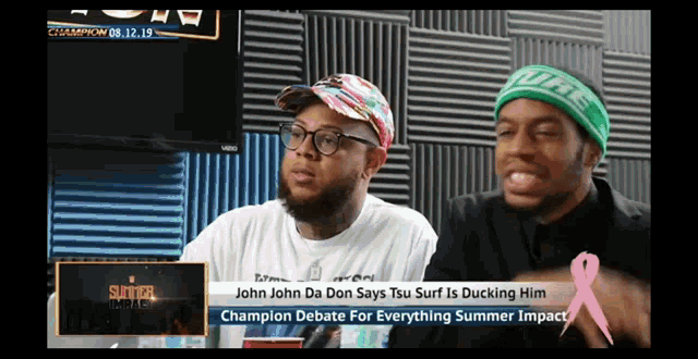 john john da don says tsu surf is ducking him during a champion debate for everything summer impact