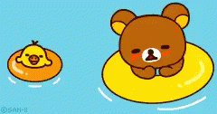 Cartoon Bear And GIF - Cartoon Bear And Duck GIFs