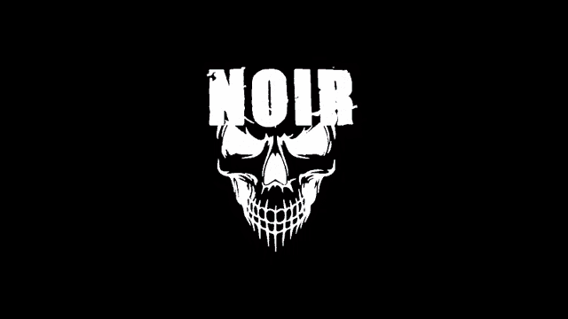 a picture of a skull with the word no written on it