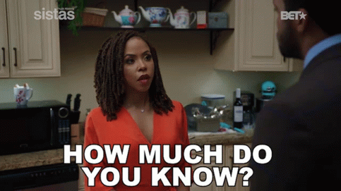 How Much Do You Know Andi Barnes GIF - How Much Do You Know Andi Barnes Sistas GIFs