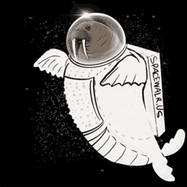 Space Walrus GIF - Space Walrus Spacewalrus GIFs