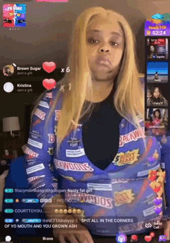Futurablonde Chelle Queen Opp Gif They Just Gagged You Chelle GIF - Futurablonde Chelle Queen Opp Gif Futurablonde They Just Gagged You Chelle GIFs