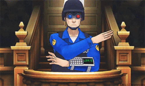 Ace Attorney Ted Tonate GIF - Ace Attorney Ted Tonate Dual Destinies GIFs