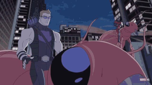 Hawkeye Antman GIF